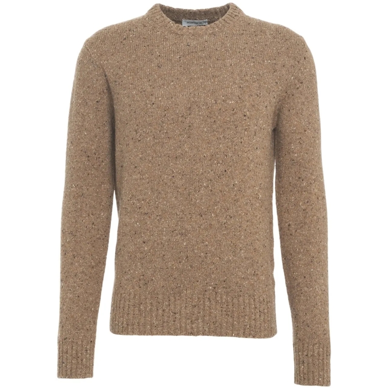 Kangra  Knit sweater melange braun