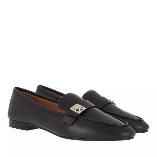 Kate Spade New York Catroux Turnlock Loafers Black Mocassin