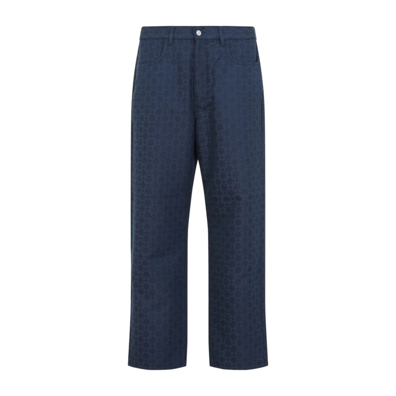 Givenchy Jeans Relaxed Fit Straight Leg Pants Blue