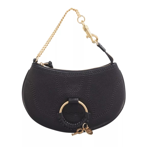 See By Chloé Hana Leather Shoulder Bag Black Pochette-väska