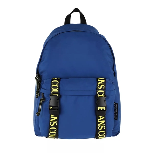 Versace Jeans Couture Logo Tapes Backpack Bluette Sac à dos