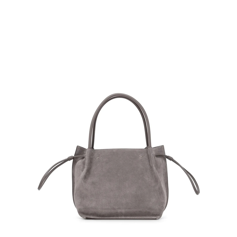 Tod's Crossbody Bag Tasche aus Veloursleder grau(Image 2)