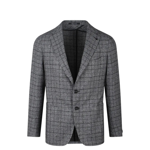 Tagliatore Blazer Checked Blazer Grey