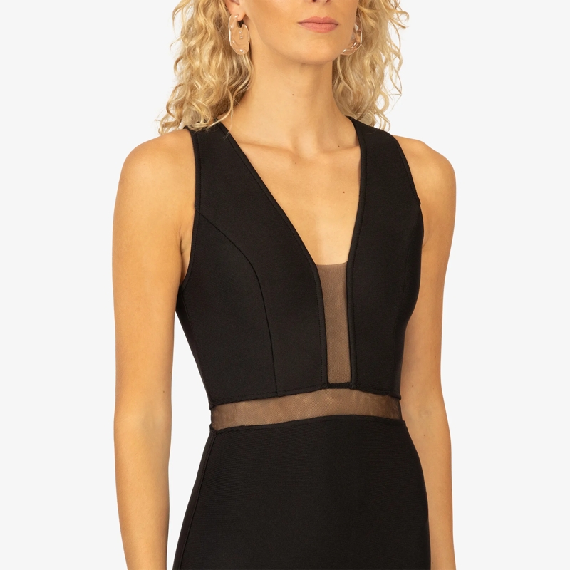 Kraimod Abendkleid Bandagekleid schwarz(Image 5)