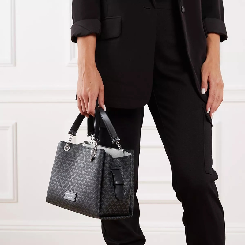 Emporio Armani Sac à bandoulière Borsa Tote Black(Image 2)
