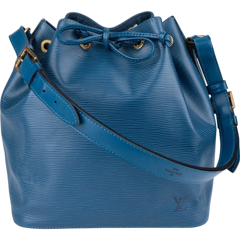 Louis Vuitton Tote Louis Vuitton Bleu Epi Leather Sac Noe Petit Shoul blau