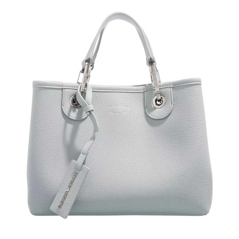 Emporio Armani Tote S33 Shopping Bag Pale Blue
