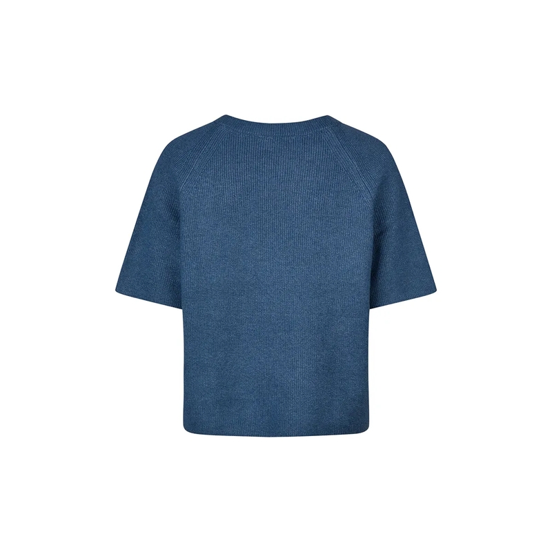 Marc Aurel Pullover Pullover- glatte Kanten- Raglan- kastige Form blau(Image 5)