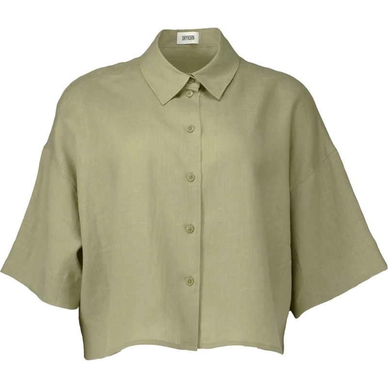DRYKORN Bluse Drykorn Blouses Groen 126082 Yakira grün
