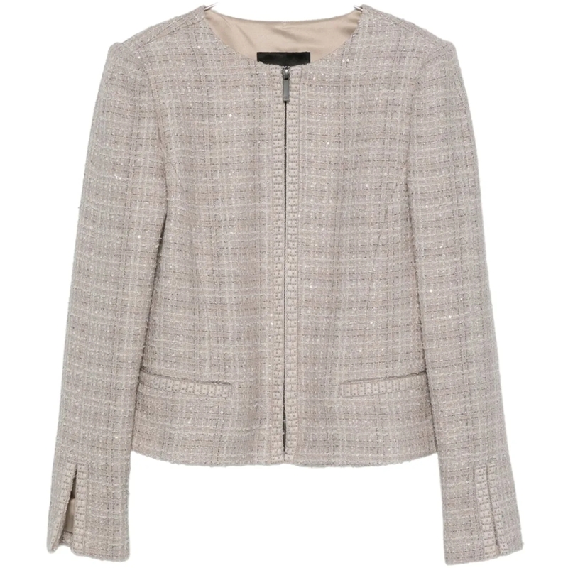 Emporio Armani Übergangsjacke Jackets Grey grau