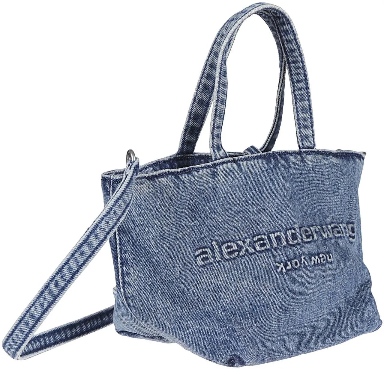 Alexander wang Crossbody bags Small Punch Tote Bag Blue in blauw