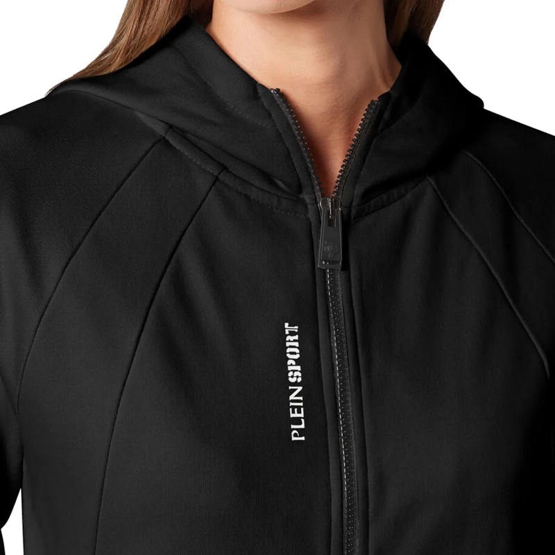 Plein Sport Daunenjacke Sweatjacke Mit Kapuze schwarz(Image 5)