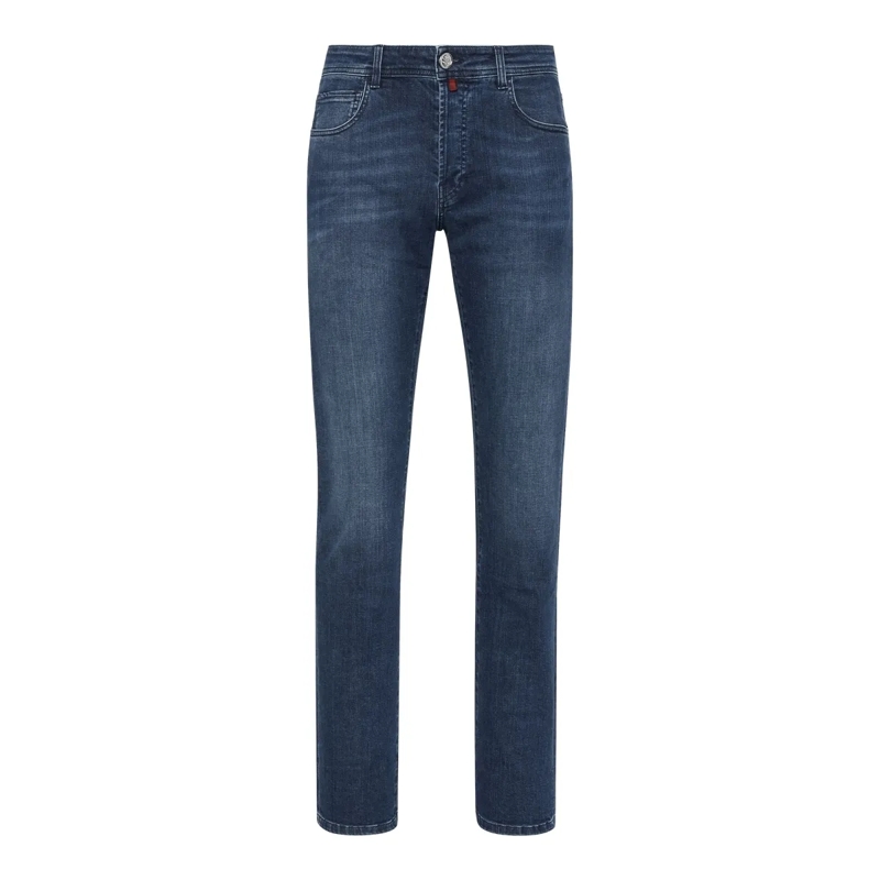 BILLIONAIRE Jeans mit geradem Bein Jeans Regular Fit blau