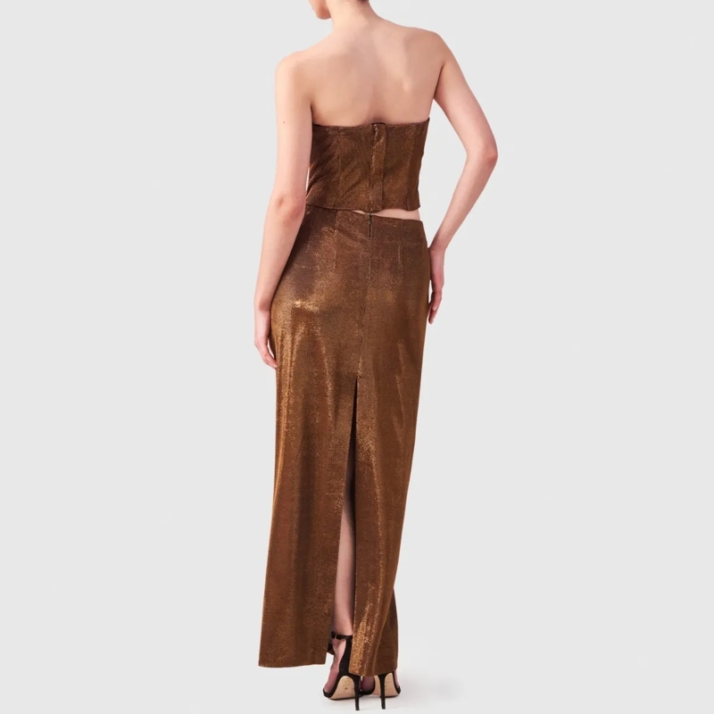 Helene Galwas Top Bustier HADICE orange(Image 3)