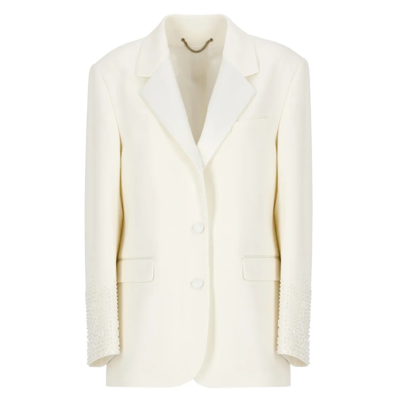 Golden Goose Blazer Ivory Maia Blazer Neutrals