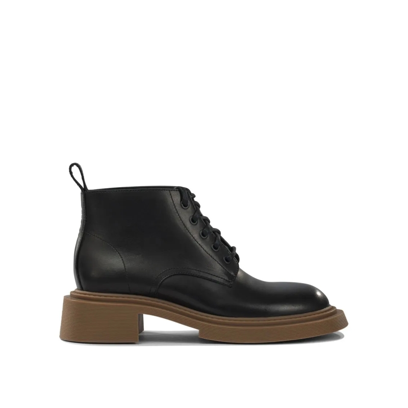 Loewe Stiefel "Combat" Ankle Boots Black