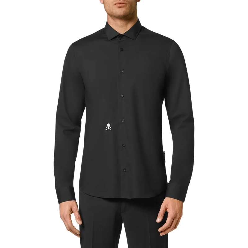 Philipp Plein Hemd Hemd Slim Fit Skull schwarz(Image 7)