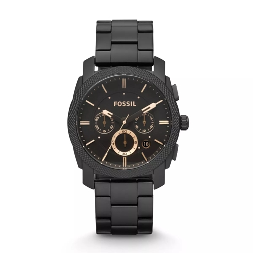 Fossil Watch Machine FS4682 Black Cronografo