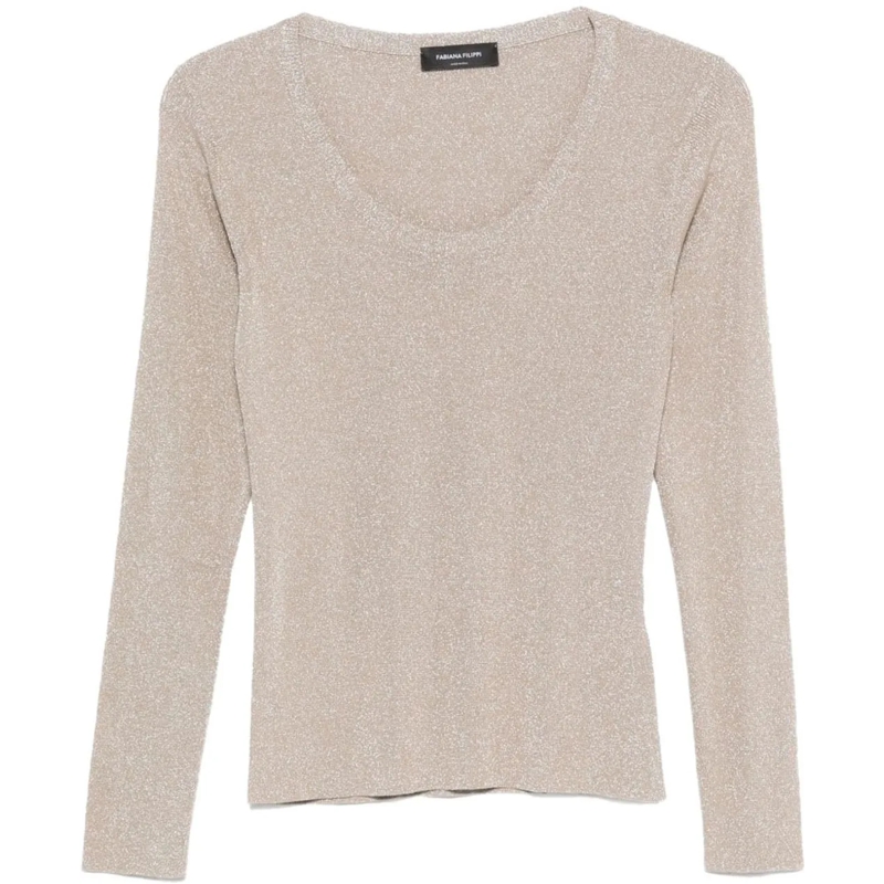 Fabiana Filippi  Sweaters Ivory weiß