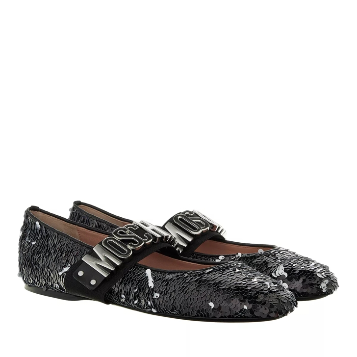 Moschino Degrade Sequins Ballerina Fantasy Color Ballerina Slipper