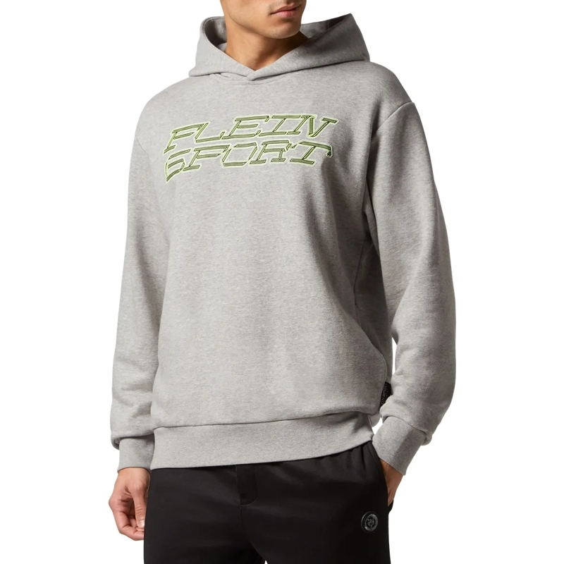 Plein Sport Top Hoodie Tiger grau(Image 3)