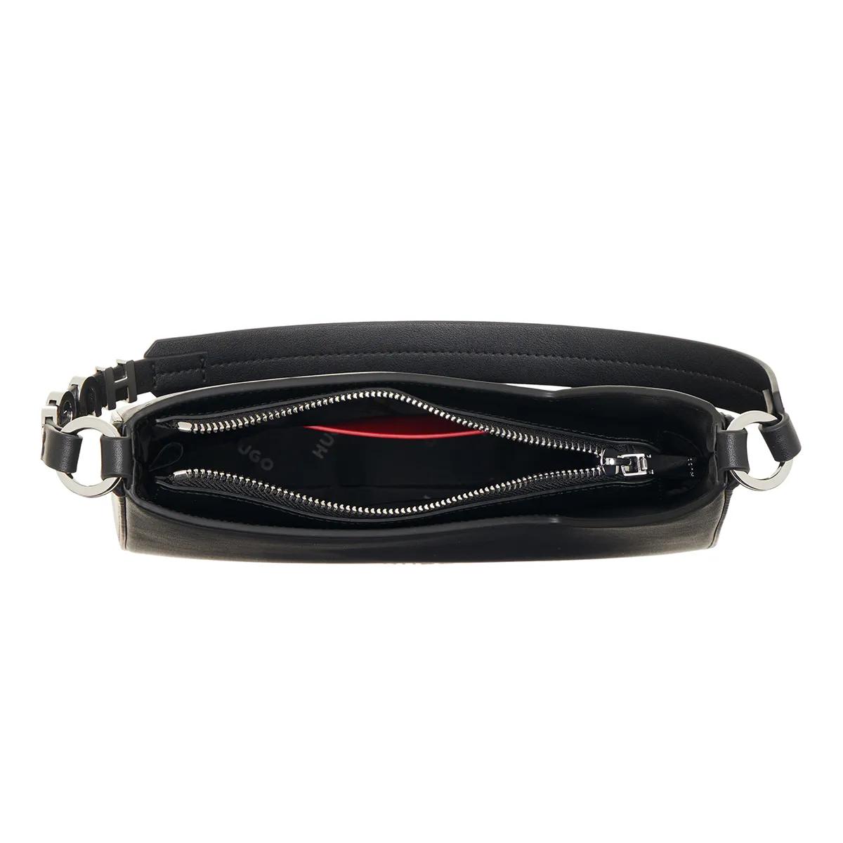 HUGO Pochettes Mel Shoulder Bag in zwart