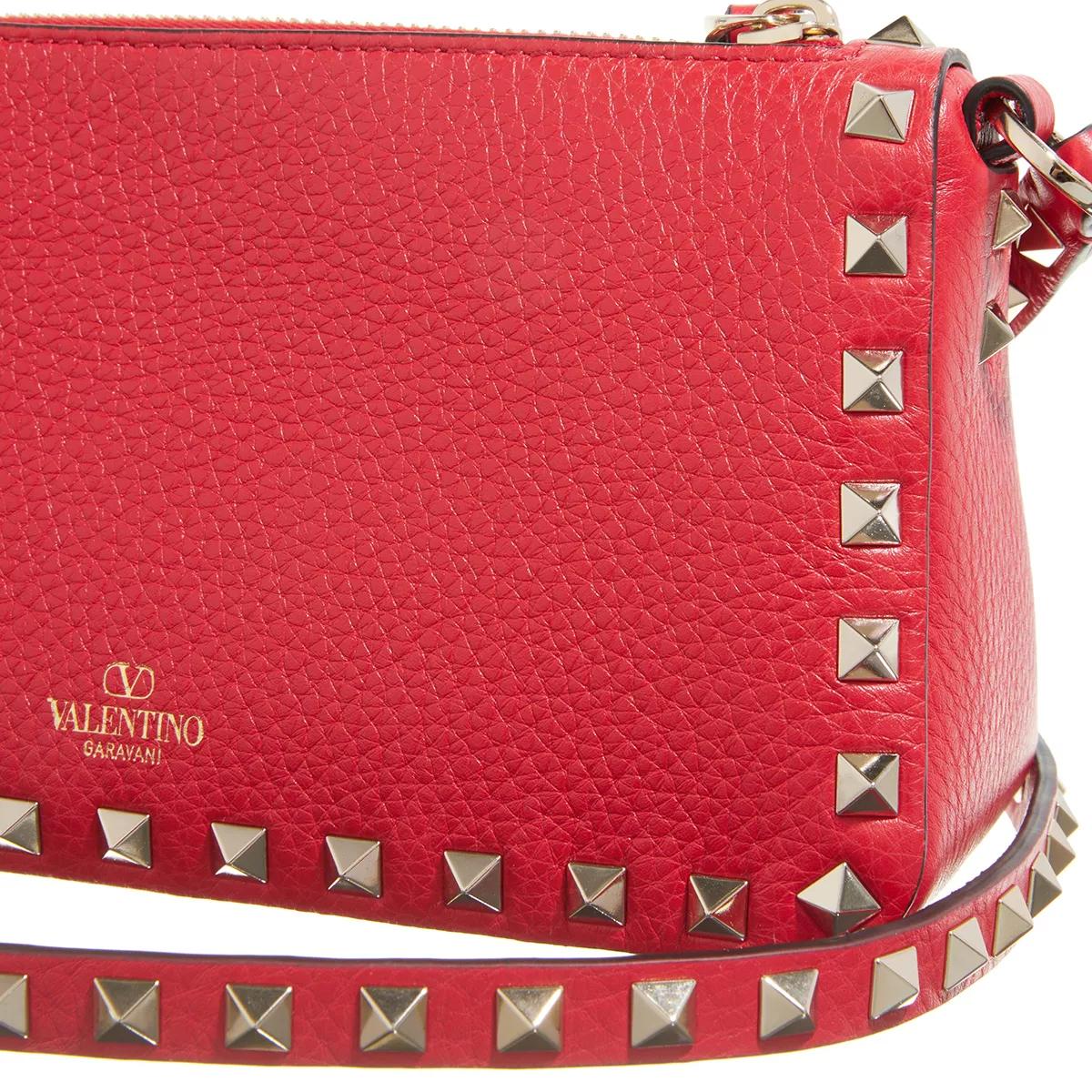 Valentino Garavani Crossbody bags Small Shoulder Bag Rockstud in rood