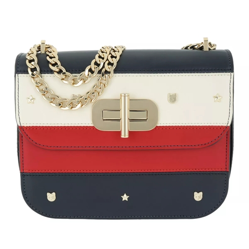 Tommy Hilfiger Turn Lock Crossover Leather Mascot Corp Star & Mascot Crossbody Bag