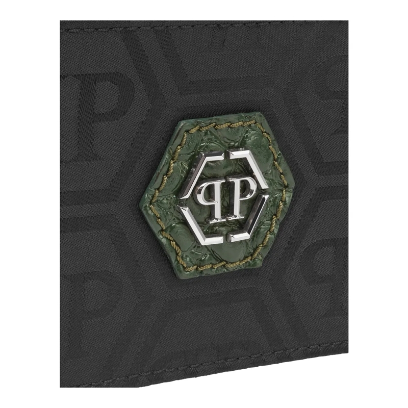 Philipp Plein Geldbörse Inhaber Von Kreditkarten Monogram schwarz(Image 3)