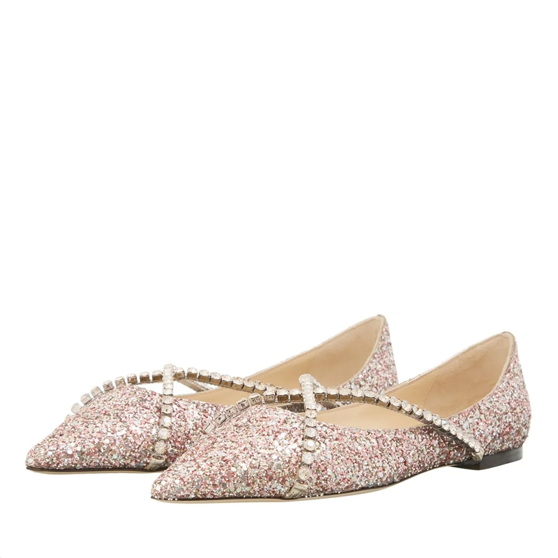 Jimmy Choo Ballerinas Ballerinas Woman Rose Mix / Crystal Honey