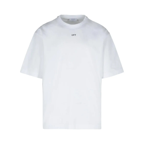 Off-White T-Shirts 'Vibe Arrow' White Cotton T-Shirt White