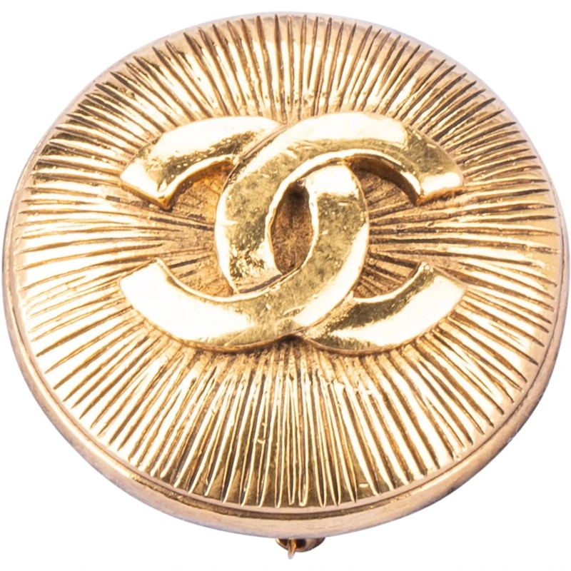 Chanel Ring Chanel Golden CC Starburst Brooch mehrfarbig