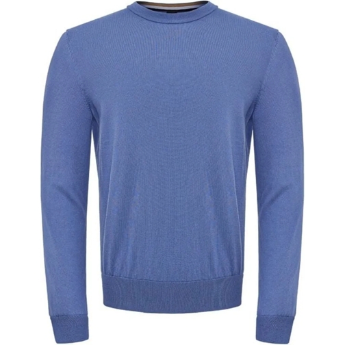 Hugo  Boss Sweaters Blue blau