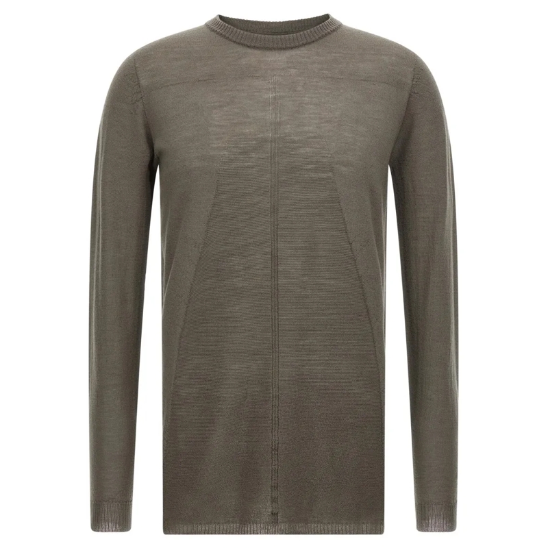 Rick Owens Pull 'Biker Level' Sweater Grey
