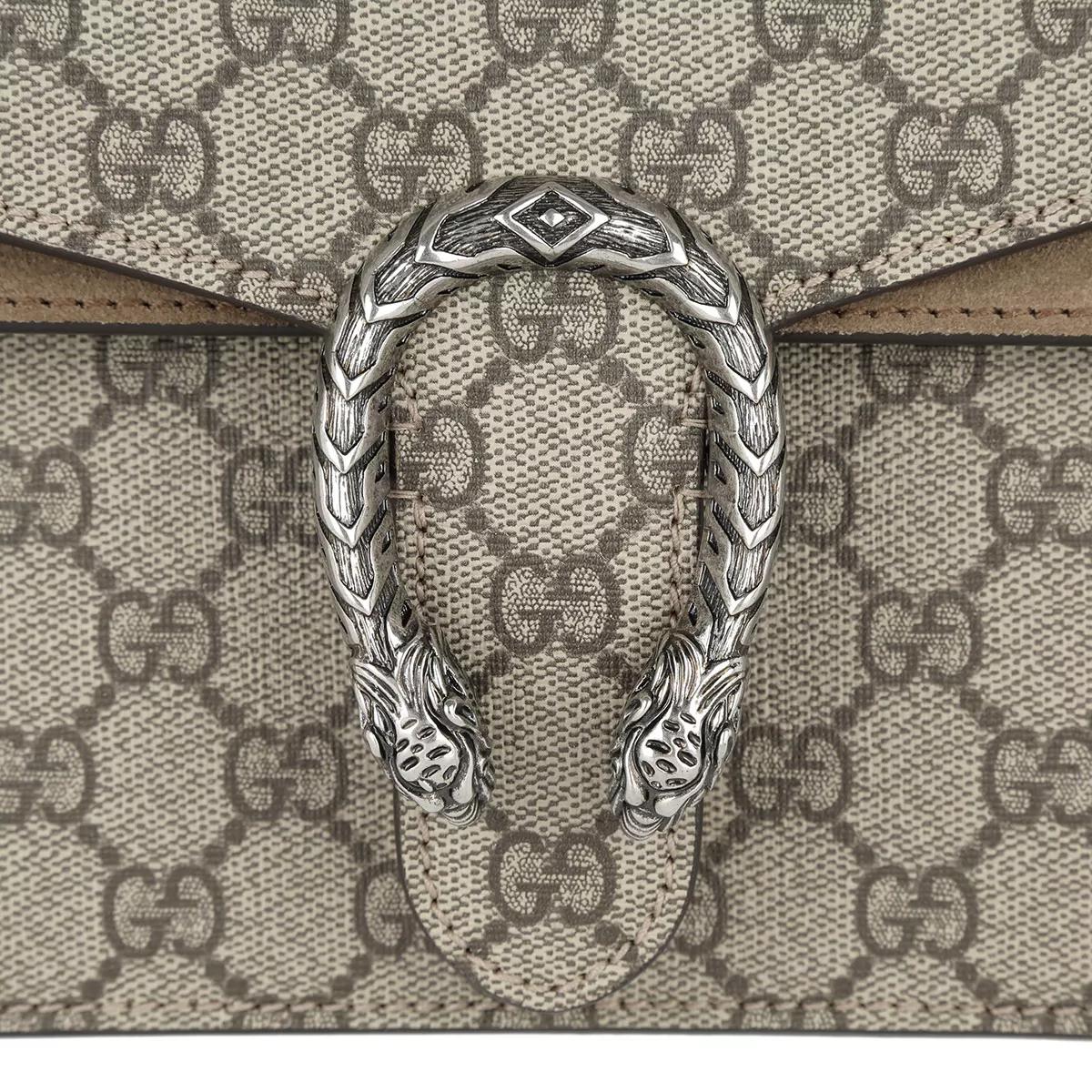 Gucci Crossbody bags Dionysus GG Supreme Mini Shoulder Bag in taupe