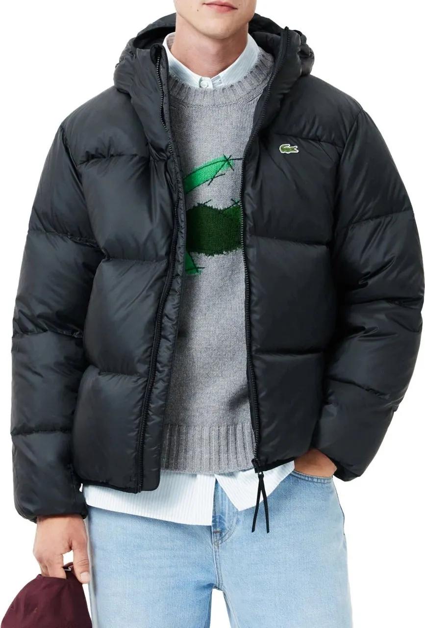 Lacoste Coats Black schwarz Vestes en duvet