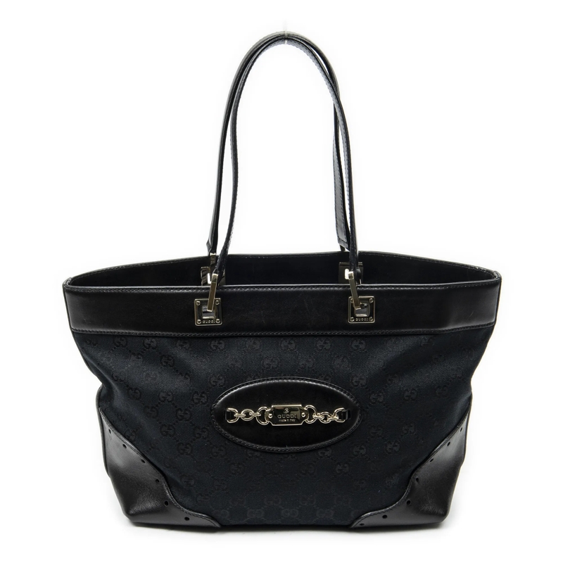 Gucci Crossbody Bag Punch Tote schwarz