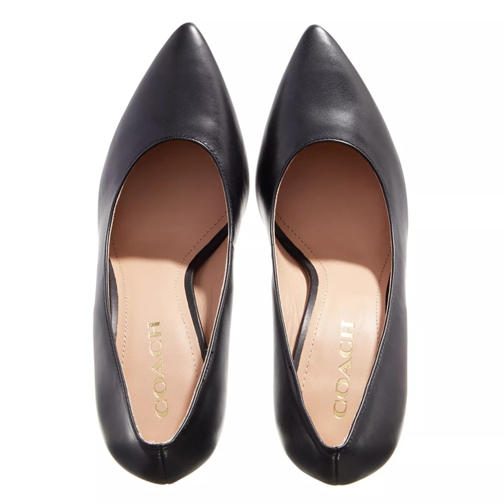 Coach sales black pumps