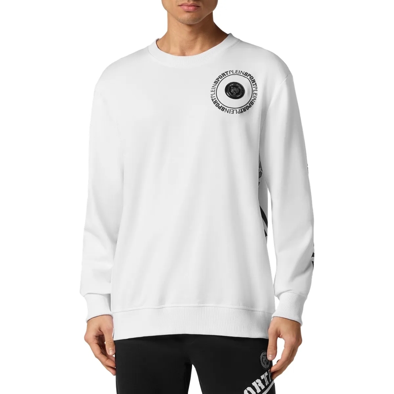 Plein Sport Top Sweatshirt Carbon Tiger weiss(Image 3)