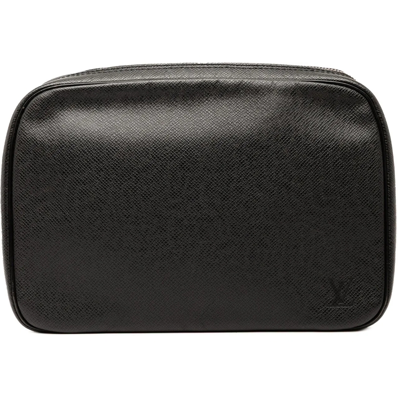 Louis Vuitton Necessaire Taiga Toiletry Pouch GM schwarz