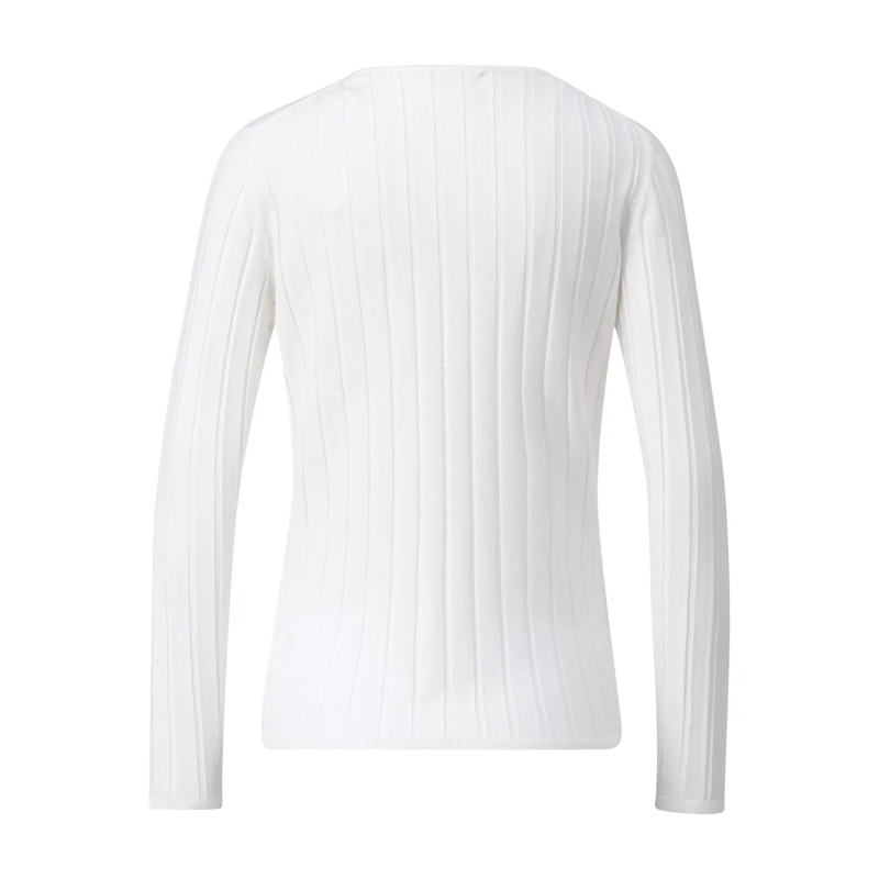 Cinque Strickjacke Strickjacke aus Viskose-Stretch weiß(Image 2)