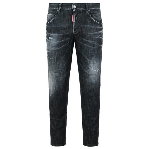 Dsquared2 Jeans 'Skater Washed' Black Cotton Jeans Black