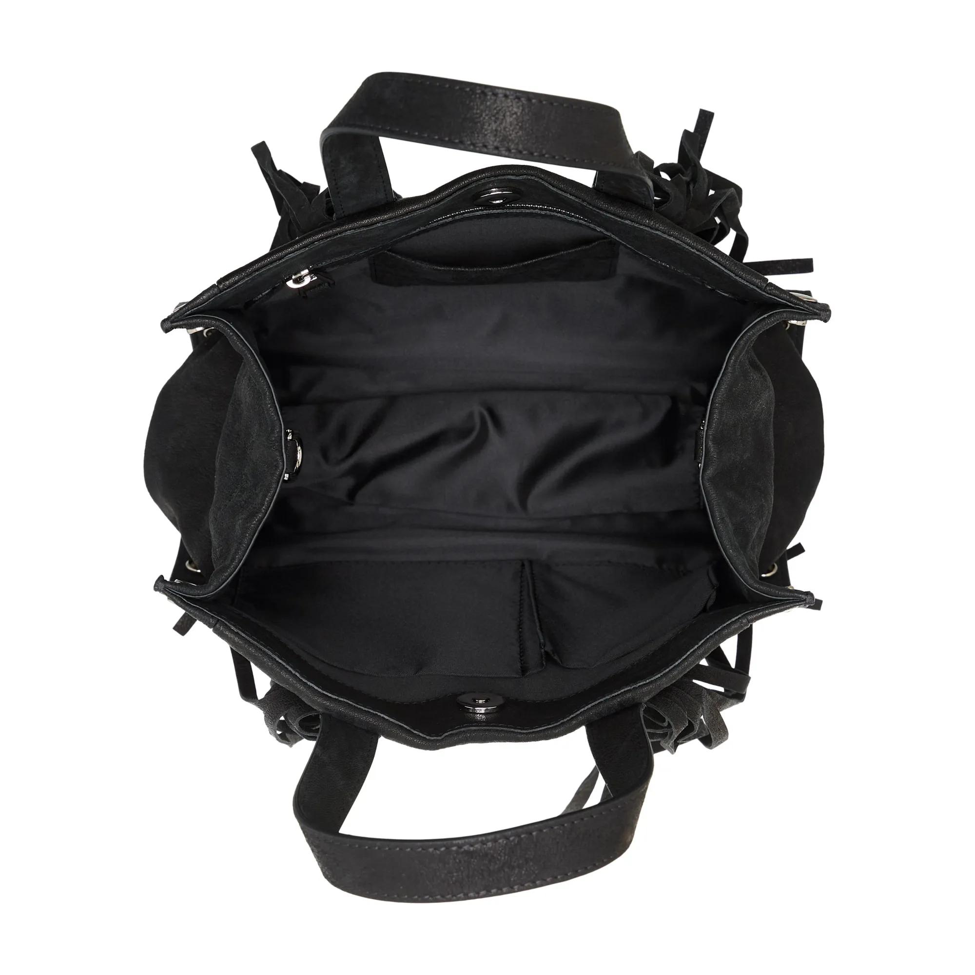 Moschino Shoppers & Totes Buttons Fringes in zwart