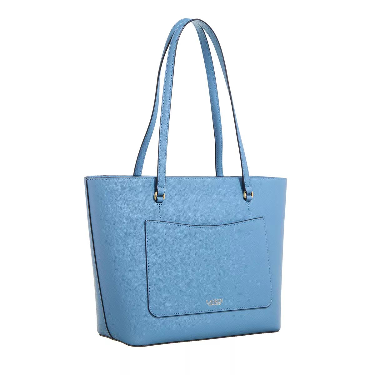 Lauren Ralph Lauren Shoppers Karly Shpper Tote Medium in blauw