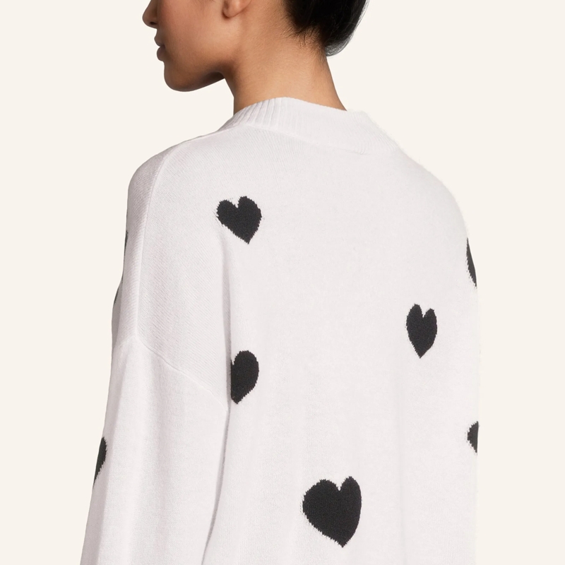 Princess goes Hollywood Pullover Pullover mit Schmucksteinen und Cashmere offwhite(Image 4)