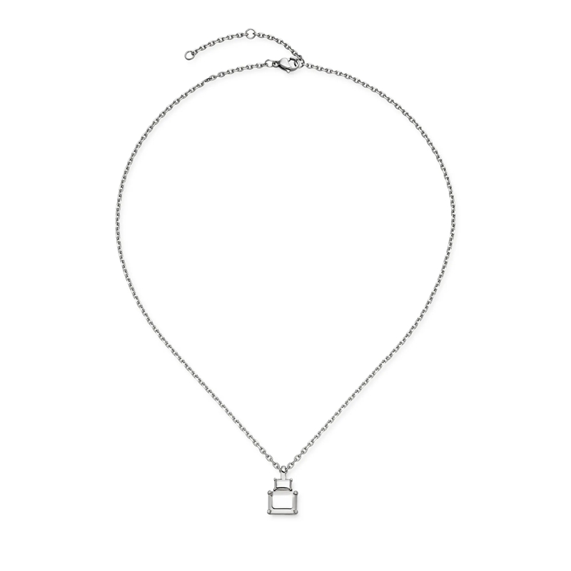 Liebeskind Berlin Mittellange Halskette Edelstahl Steel Diamond silber(Image 3)
