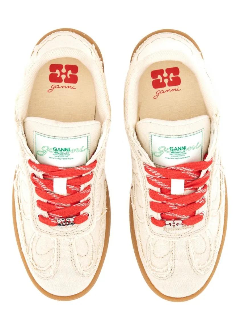 Thumbnail - GANNI Low-Top Sneaker - 08 Canvas Sneaker - Gr. 36 (EU) - in Weiß - für Damen