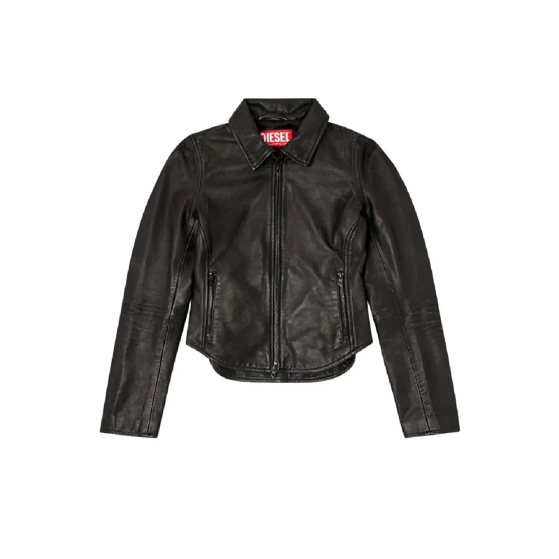 Diesel Lederjacke l-egrad giacca divers mehrfarbig