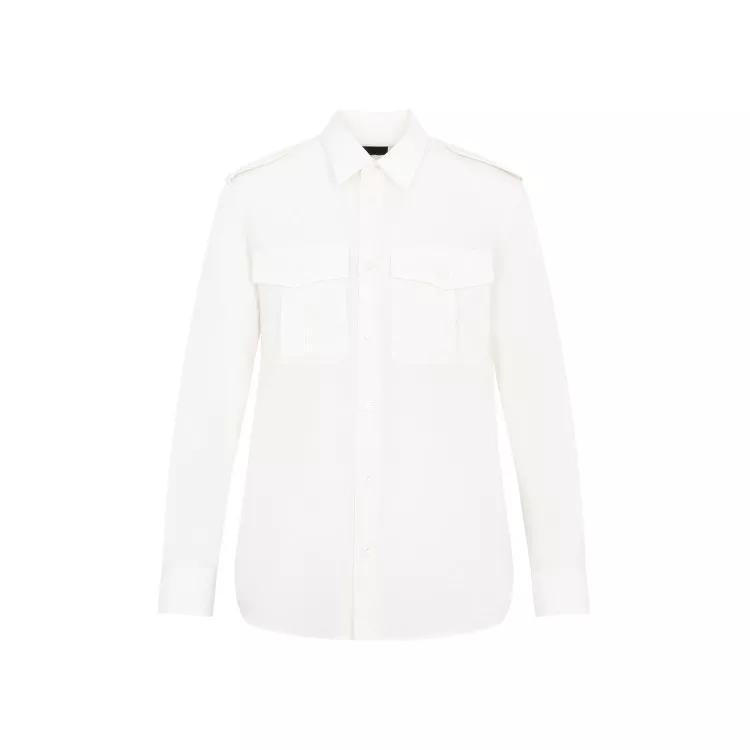 NILI LOTAN - Ivy Ivory Jeanette Silk Shirt - Größe XS - white