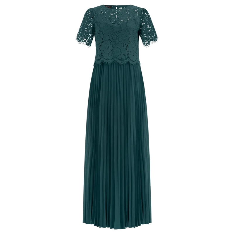 Apart Abendkleid Abendkleid mit Spitzenjacke grün